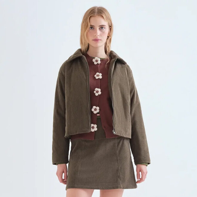 Jacket Corduroy Green