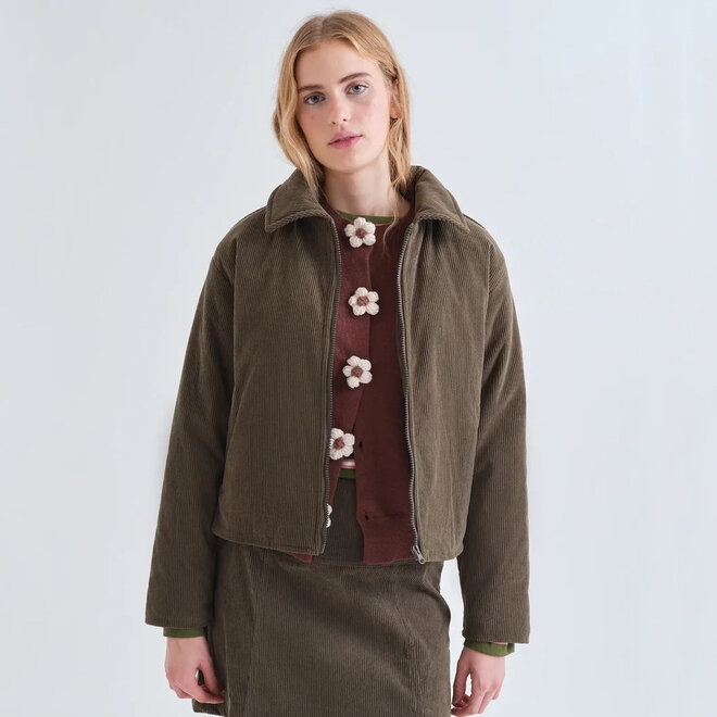 Jacket Corduroy Green