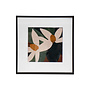 Framed Fabric Modern Flora