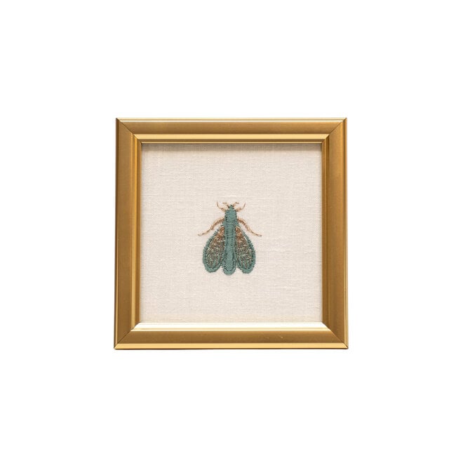 Framed Fabric Small Falena Mineral