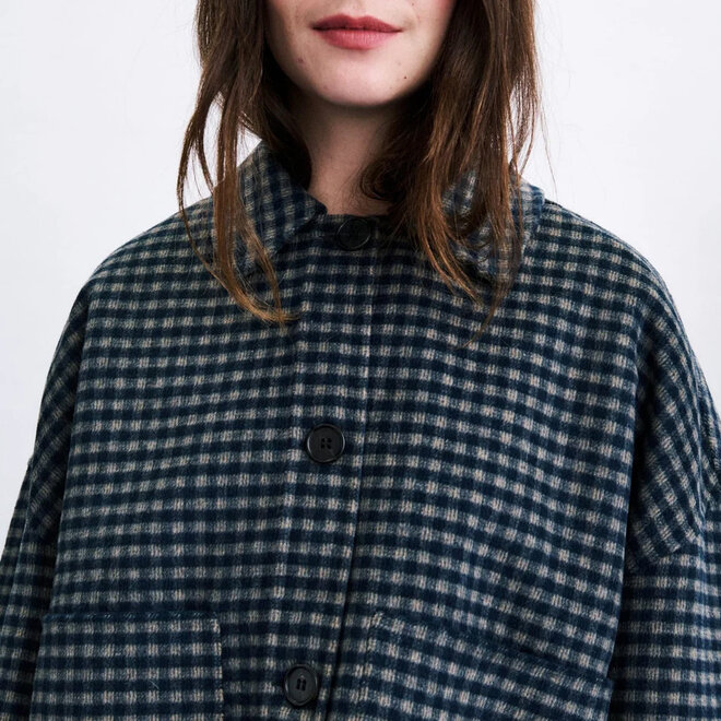 Coat Sheffield Navy Blue