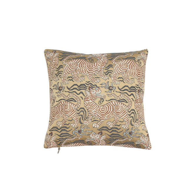 Mini Pillow Tibet Ochre 10.5 x 10.5in