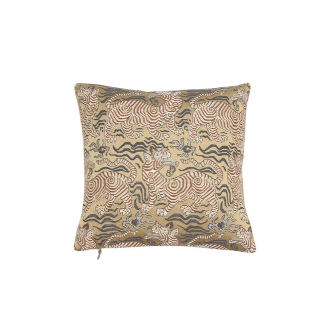 Mini Pillow Tibet Ochre 10.5 x 10.5in