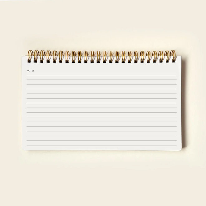 Weekly Planner Undated Wild Flowers