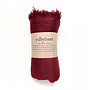 Boho Shawl and Scarf Oxblood