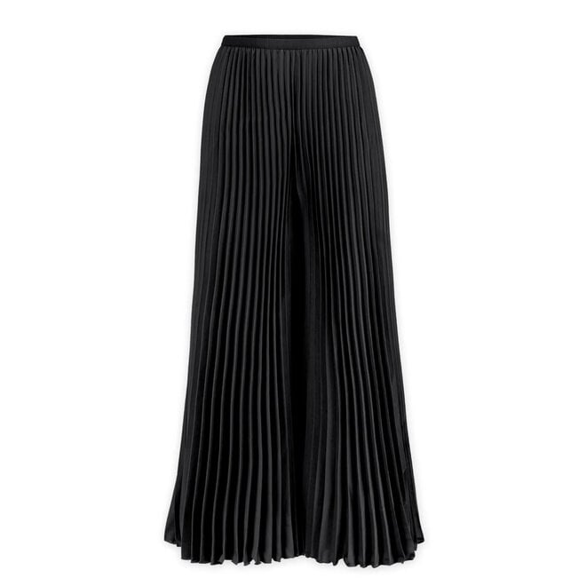 Pants Eve Palazzo Pleated Black