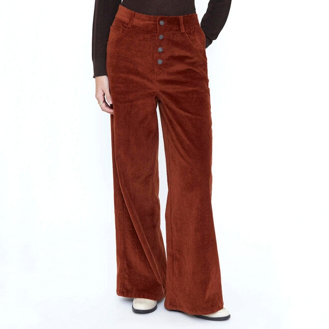 Trousers Corduroy Terracotta