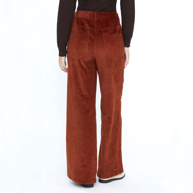 Trousers Corduroy Terracotta