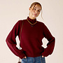 Sweater Sabrina Cabernet