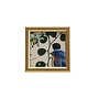 Framed Fabric Small Christian Lacroix Bird Blue