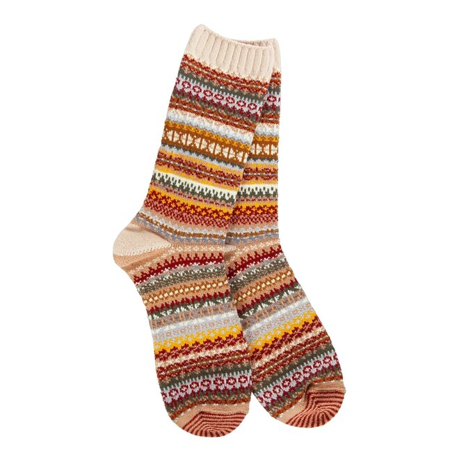 Socks Weekend Nordic Crew Cashew