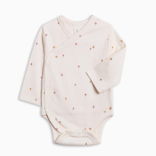 Kai Kimono Bodysuit Mushroom