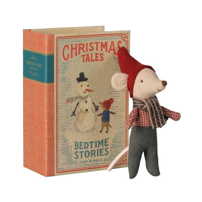Christmas Mouse Baby in Book