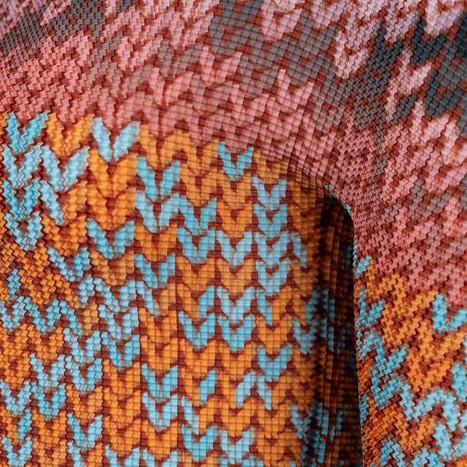 Top Sienna Bohemian 3D Honeycomb LS OS