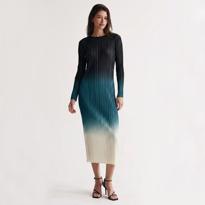 Dress Krista Ombre Turquoise OS