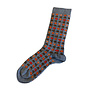 Alpaca & Bamboo Socks Bee & Floral Grey