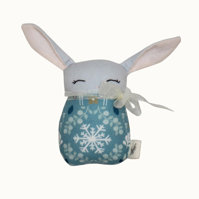 Mini Bunny Winter Snowflake