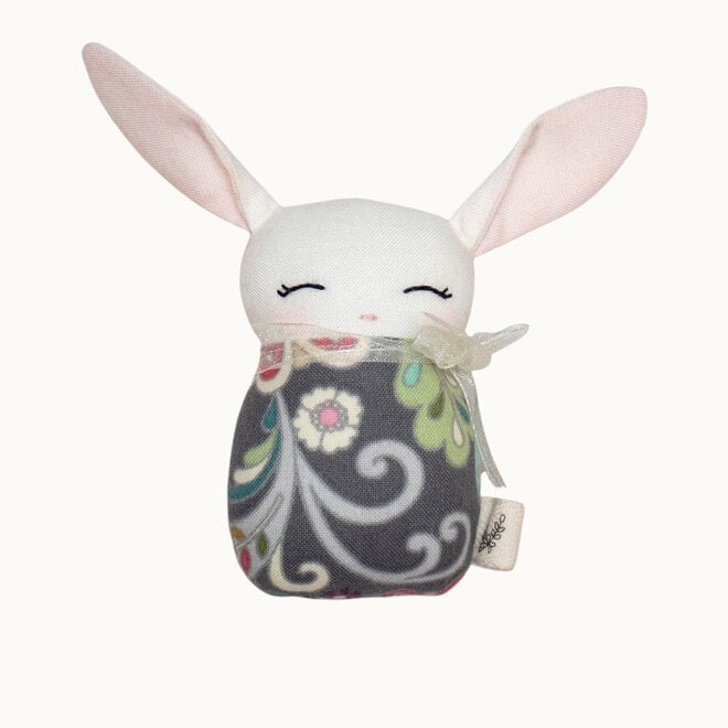 Mini Bunny Floral Midnight