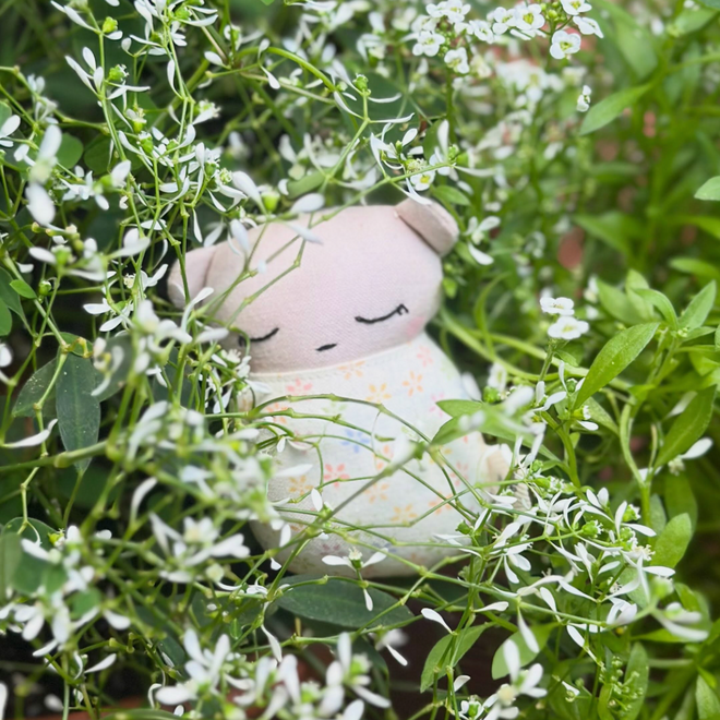 Mini Bear Tiny Flowers