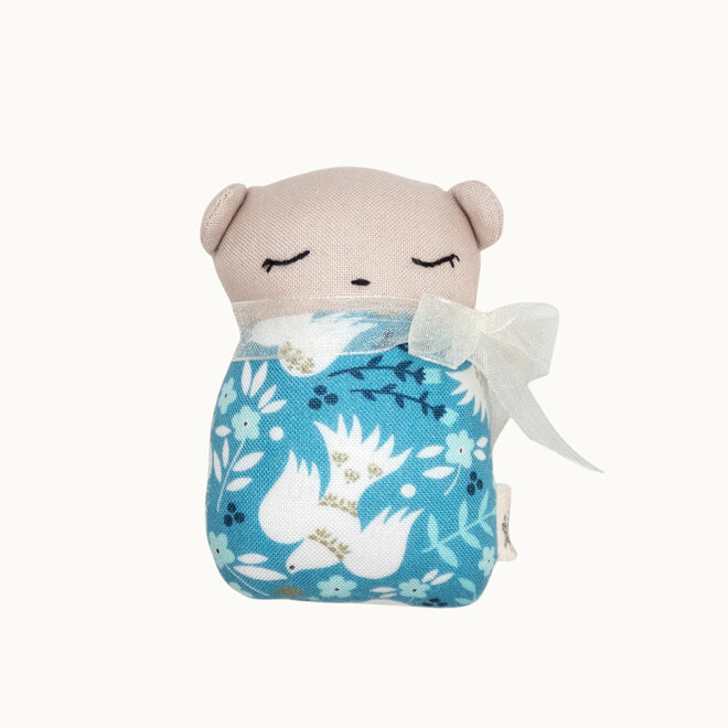 Mini Bear Woodland Blue