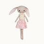 Little Dearling Bunny Doll Pink Skirt