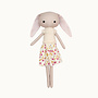 Little Dearling Bunny Doll Floral Skirt