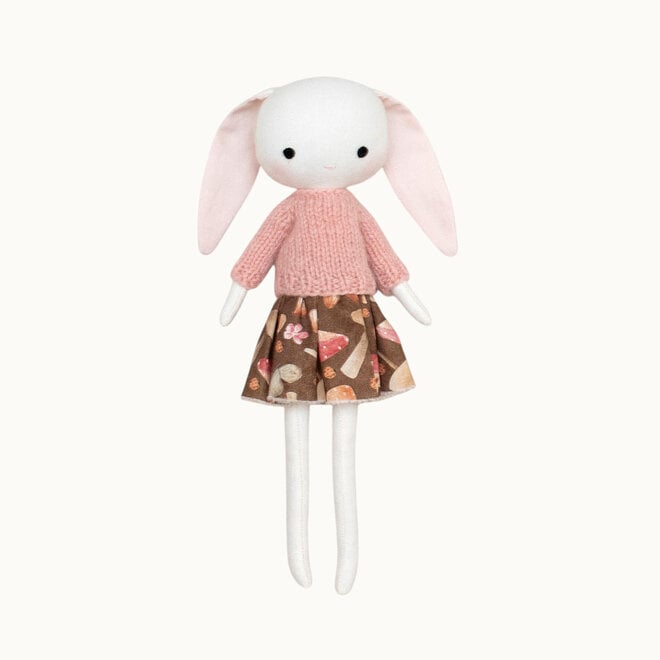 Little Dearling Bunny Doll Mushroom Skirt