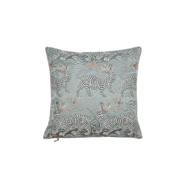Mini Pillow Tibet Pale Blue 11 x 11in