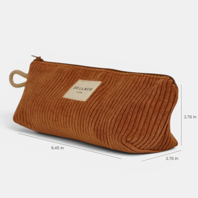 Corduroy Pencil Case Barro