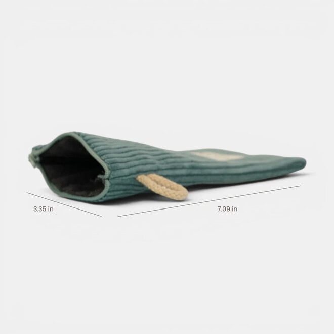 Corduroy Eyewear Case Jade