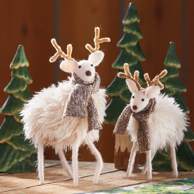 Reindeer with Scarf Small