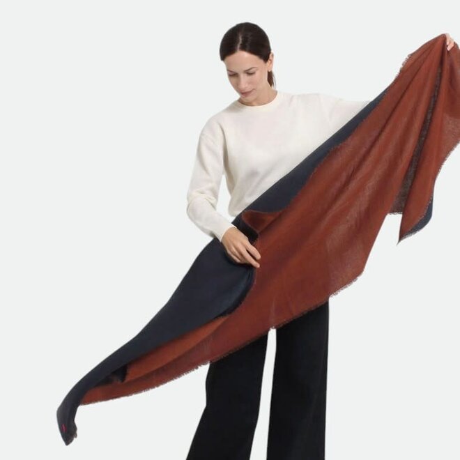 Wool Scarf Carla Copper