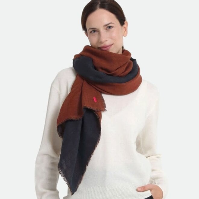 Wool Scarf Carla Copper