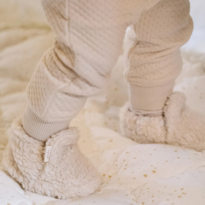 Sherpa Bootie Natural