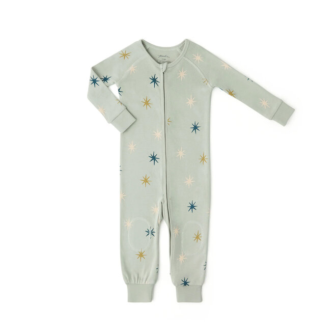 Sleeper Ribbed Baby Footless North Star