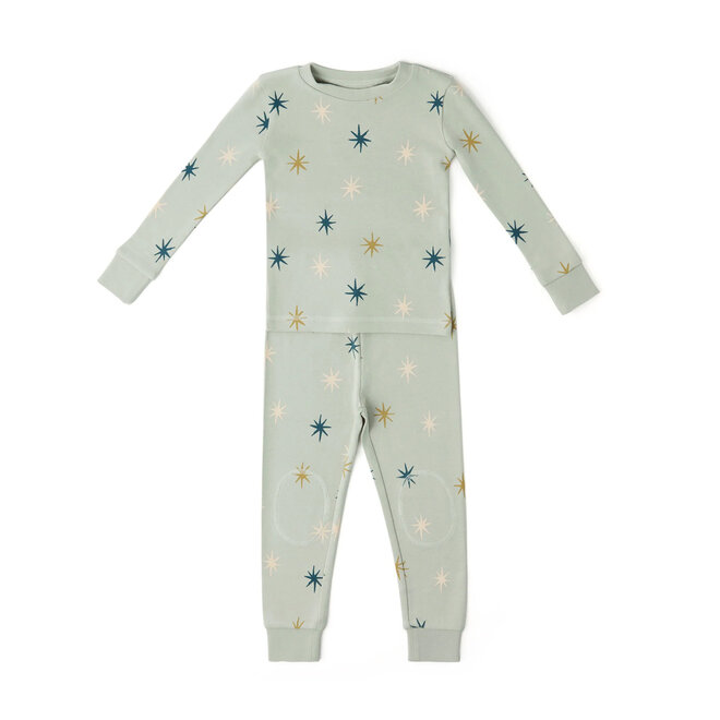 Toddler Pajama Ribbed North Star