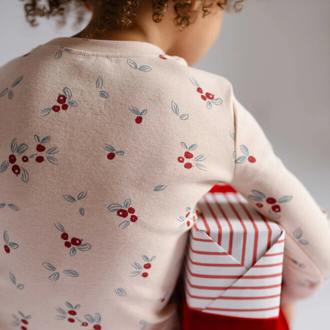 Toddler Pajama Ribbed Berry Lane