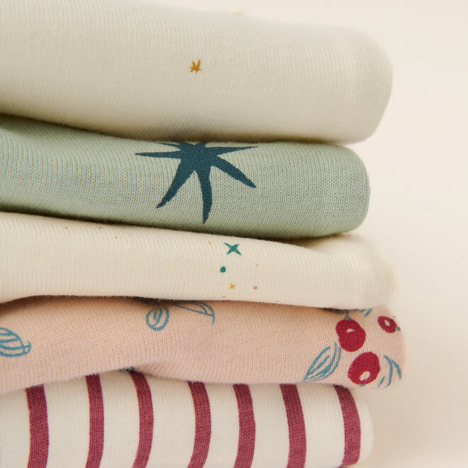 Toddler Pajama Ribbed Berry Lane