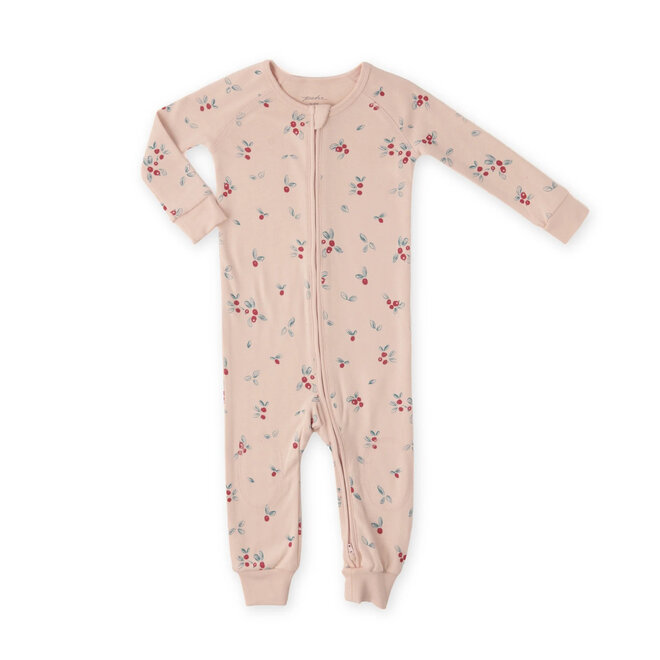 Sleeper Ribbed Baby Footless Berry Lane