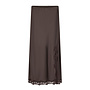 Skirt with Lace Brown