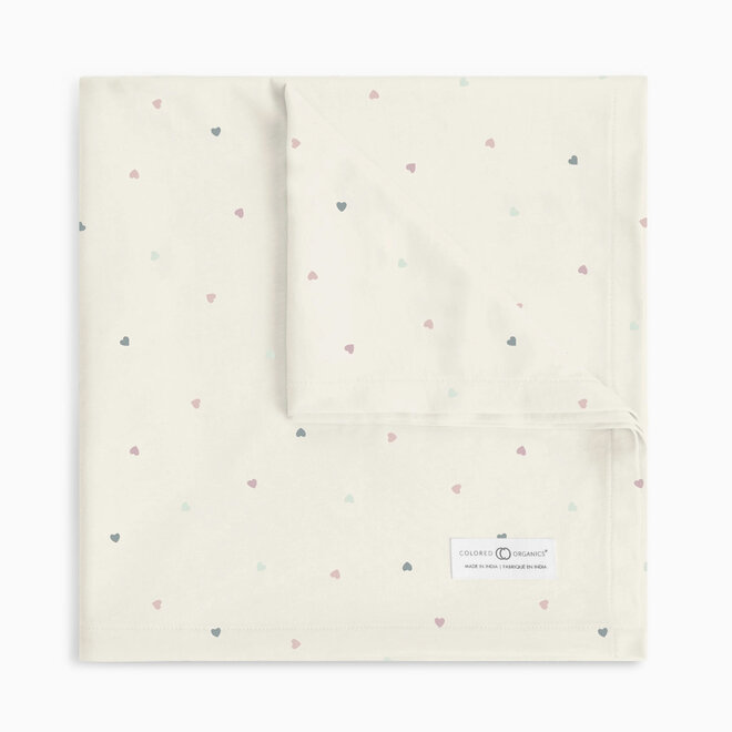 Swaddle Blanket Heart/Ballet