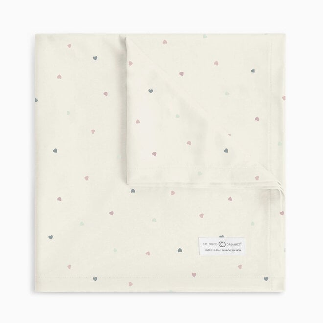 Swaddle Blanket Heart/Ballet