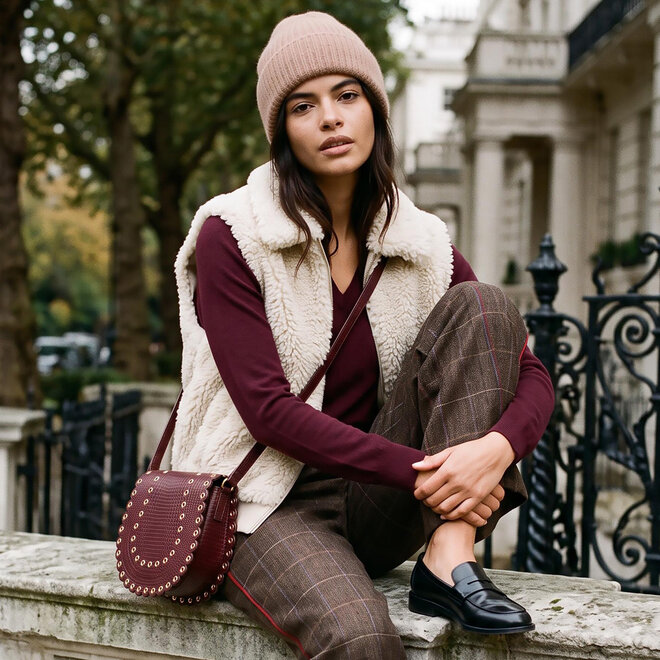 Vest Mylo Borg Cream