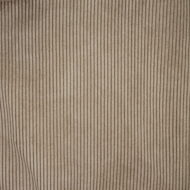Corduroy Zippered Bag Toast Large