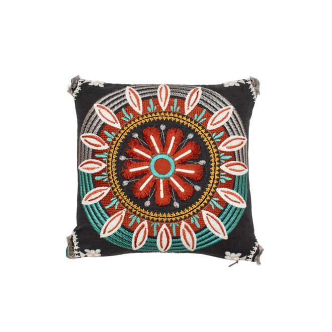 Pillow Temara Charcoal 14 x 14in