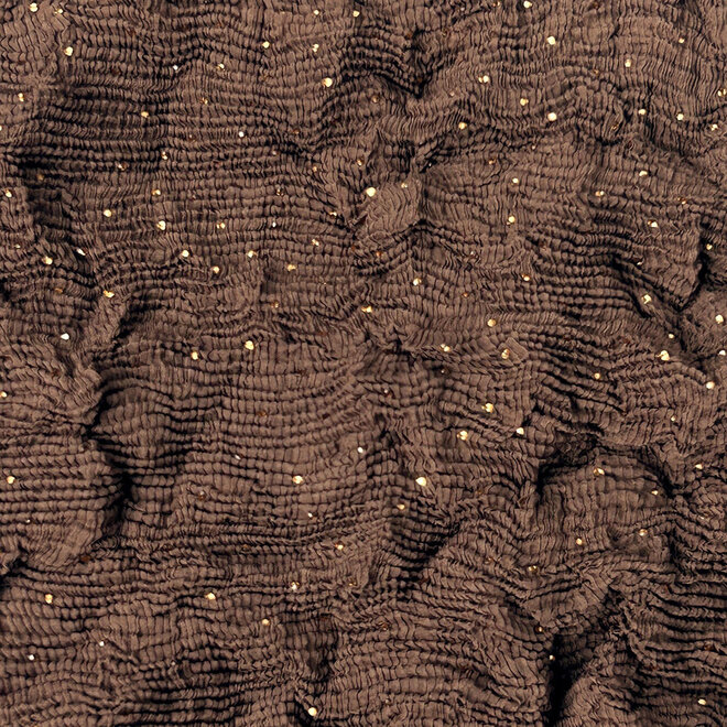 Top Astra Gold Beads Chocolate OS