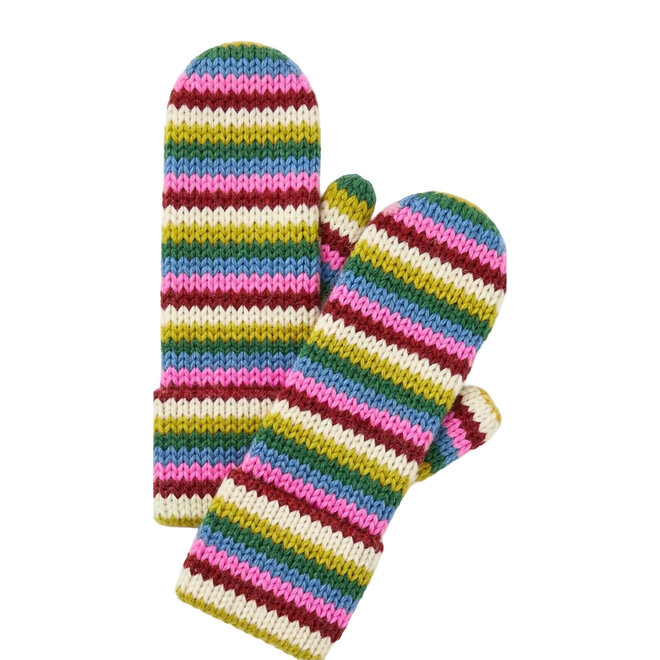 Mitten Golden Days Multi Stripe