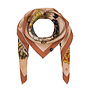 Silk Scarf Royal Flora Butter Cream