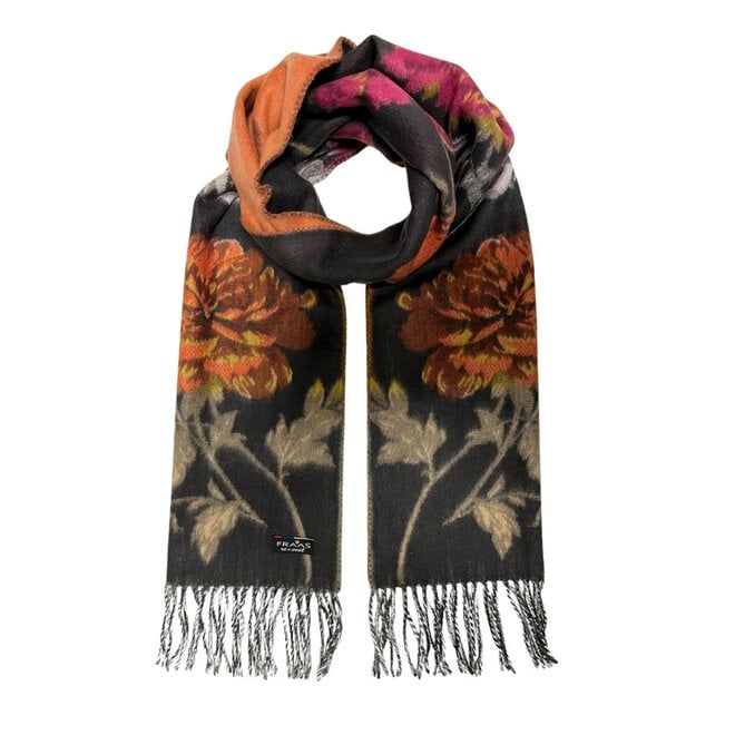 Scarf Vintage Roses Pepper