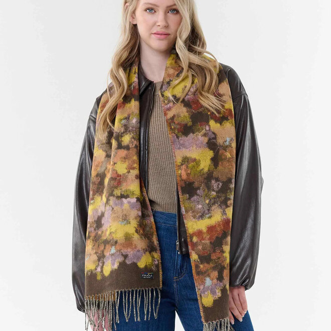 Scarf Forest Flower Chinchilla